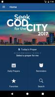 Seek God For The City 2017 Plakat