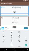 Weight Converter capture d'écran 2