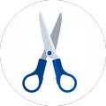 Hair cutting scissors