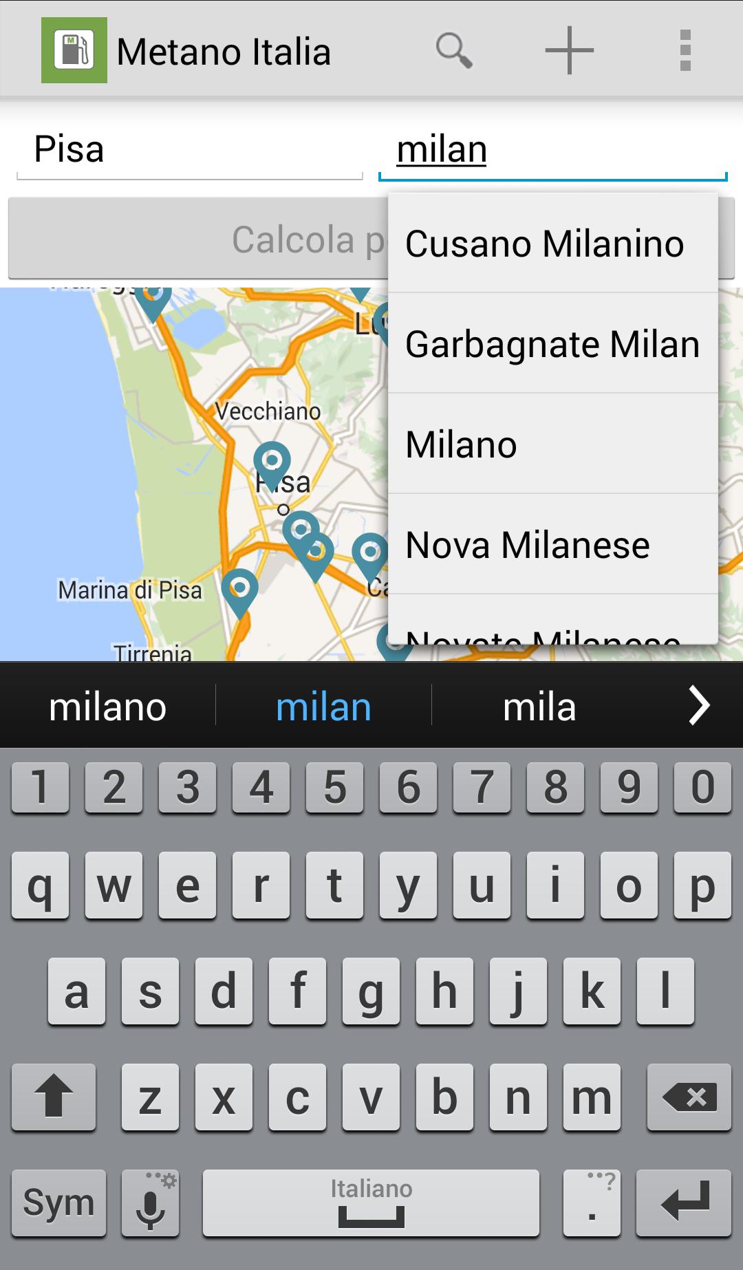 SCARICARE APP DISTRIBUTORI METANO
