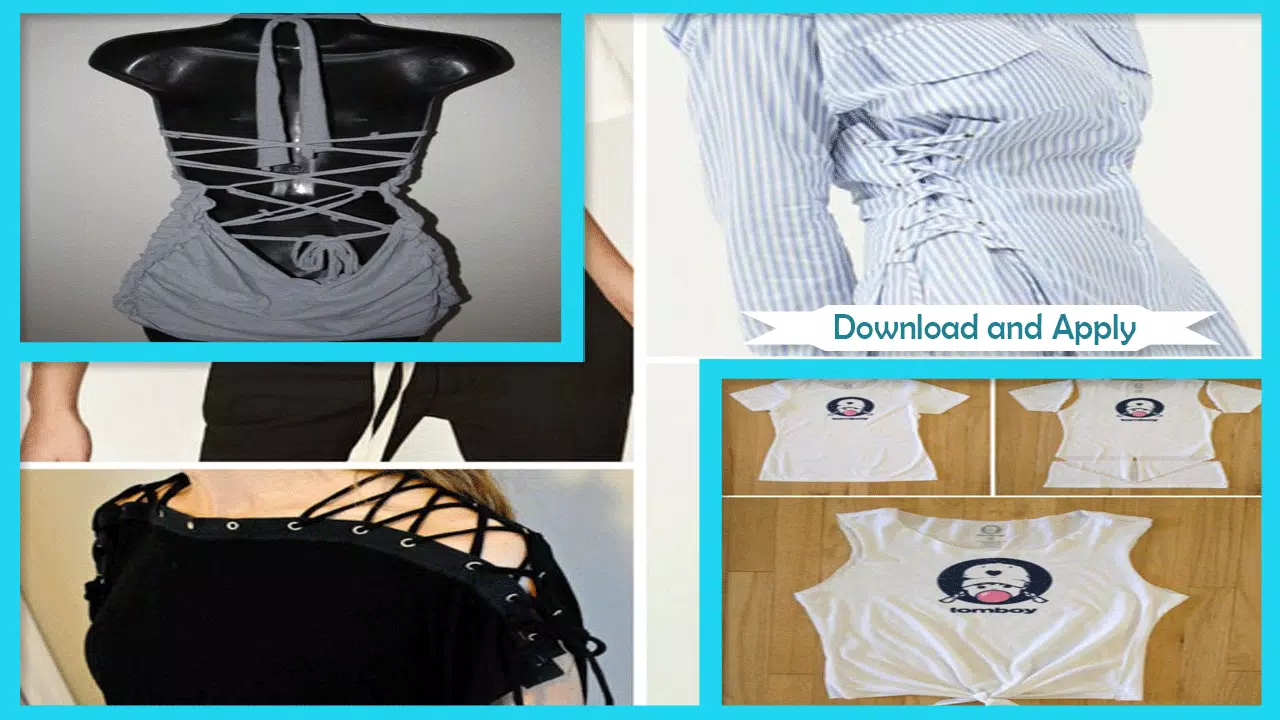 Easy Diy Corset T Shirt Dress For Android