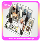 Latest 3D Small House Design icône