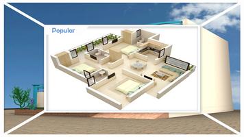 Latest 3D Small House Design capture d'écran 3