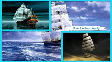 Ship Wallpaper Affiche