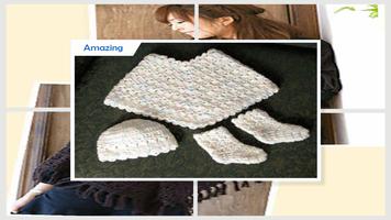 Stylish Crochet Poncho Patterns capture d'écran 2