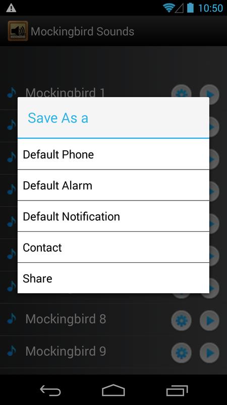 mockingbird sounds download Mockingbird sounds for android apk download.