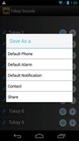 Tokay Sounds Ringtone Ekran Görüntüsü 2
