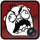 Troll Face Camera Free icône