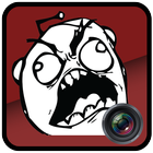 Troll Face Camera Free icono