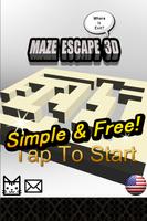 Maze Escape 3D-poster