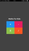 Maths For Kids Affiche