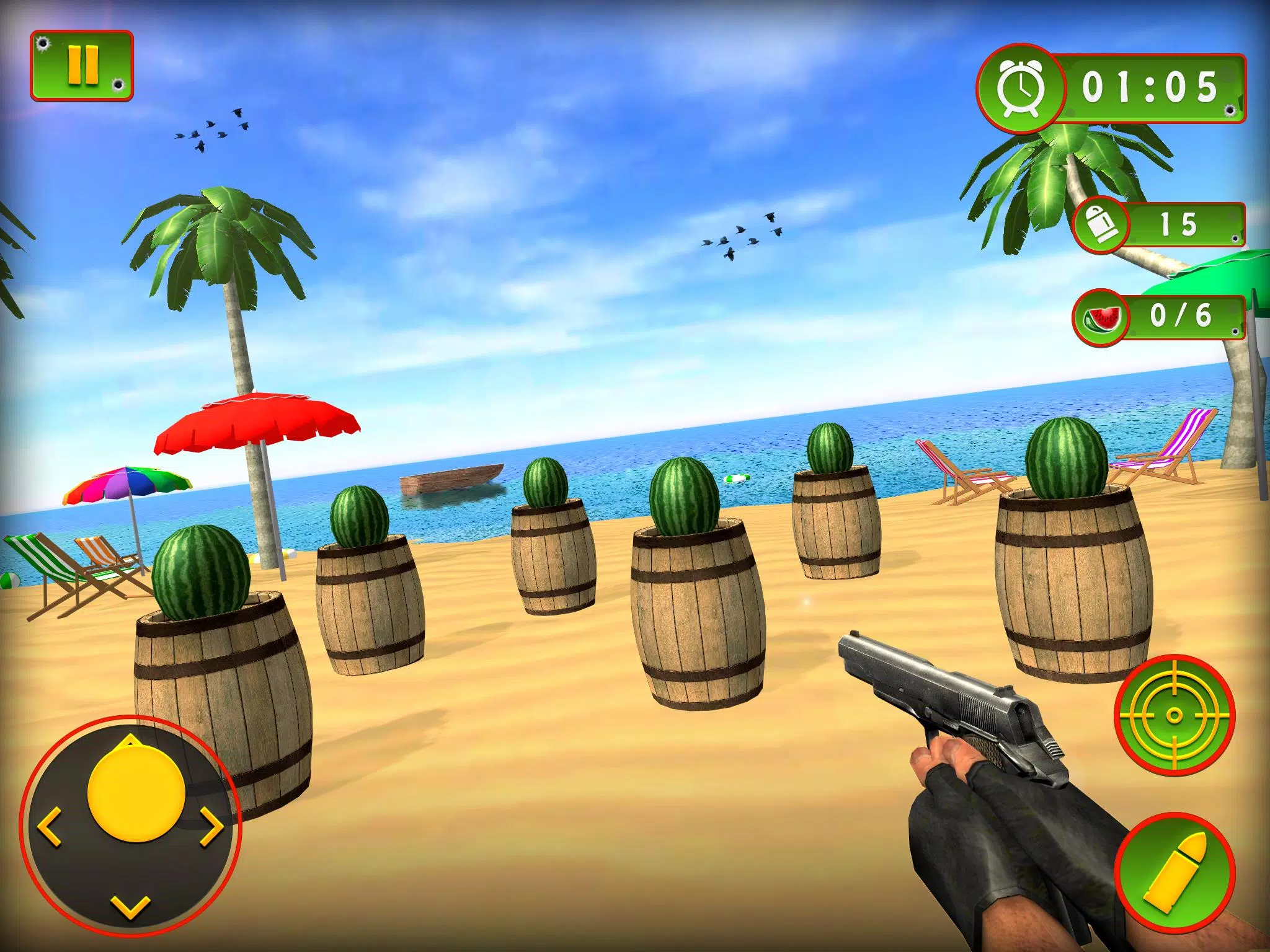 Jogo de tiro de melancia 3D - Download do APK para Android