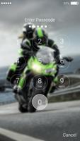Motorcycle Lock Screen captura de pantalla 3