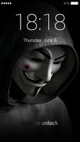 Anonymous Lock Screen imagem de tela 3