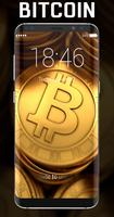 Bitcoin Lock Screen Affiche
