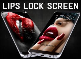 پوستر Lips Lock Screen