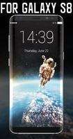 Lock Screen for Galaxy S8 스크린샷 1