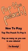 Pop The Peach capture d'écran 1