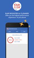 3GB RAM Booster & Cleaner اسکرین شاٹ 1
