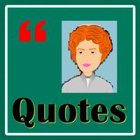 Quotes Eleanor Roosevelt постер