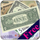 Money 3D Live Wallpaper Free icône