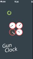 Gun Clock الملصق