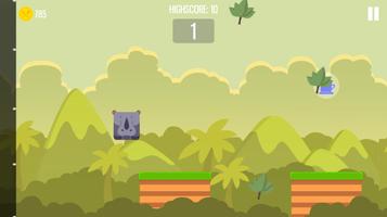 Jungle Jump : Tap to jump game 스크린샷 2
