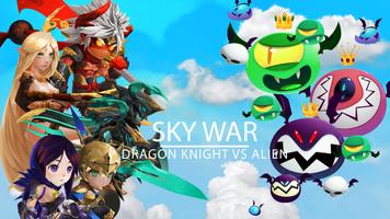 Sky War : Dragon Knight VS Alien Affiche