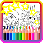 Coloring Masha for Android أيقونة