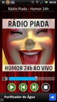 Rádio Piadas 24hs Humor Música Affiche