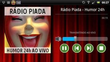 Rádio Piadas 24hs Humor Música capture d'écran 3