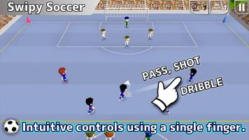 Swipy Soccer تصوير الشاشة 1