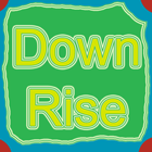 Down rise Zeichen