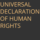 UDHR Human Rights icône