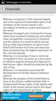 UDHR Human Rights capture d'écran 1