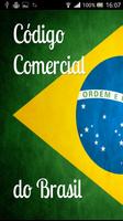 Código comercial do Brasil plakat