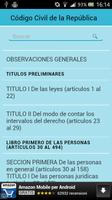 Código Civil Argentina screenshot 1