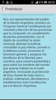 Constitución de Argentina تصوير الشاشة 2