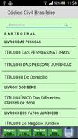 Código Civil Brasileiro स्क्रीनशॉट 1