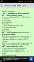 Codice Penale Italiano 2013 captura de pantalla 3