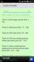 برنامه‌نما Codice Penale Italiano 2013 عکس از صفحه