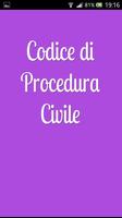 Codice di Procedura Civile poster