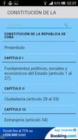 Constitución República de Cuba تصوير الشاشة 1