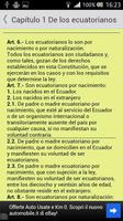 Constitución del Ecuador 截图 3