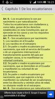 Constitución del Ecuador Ekran Görüntüsü 3