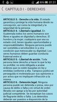 Constitución de Guatemala Ekran Görüntüsü 3