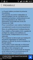 Constitution d'Haïti capture d'écran 2