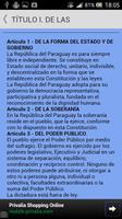 Constitución del Paraguay syot layar 3