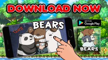 We Are Bear Cartoon Adventure 2017 plakat