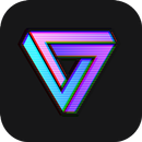 VaporCam-Glitch Esthétique, Vaporwave Photo Editor APK